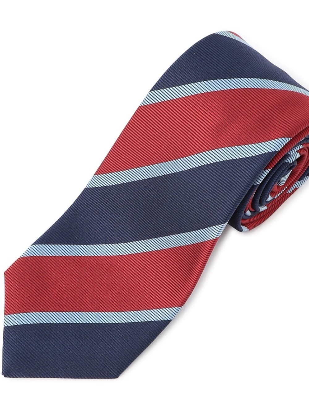 Gucci Men's Pencil Stripe "L'aveugle Par Amour" Silk Tie